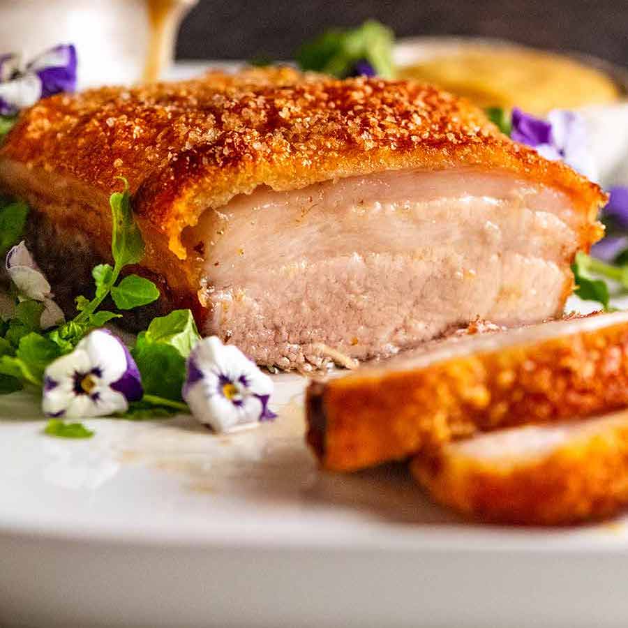 Slow Roasted Belly Of Pork