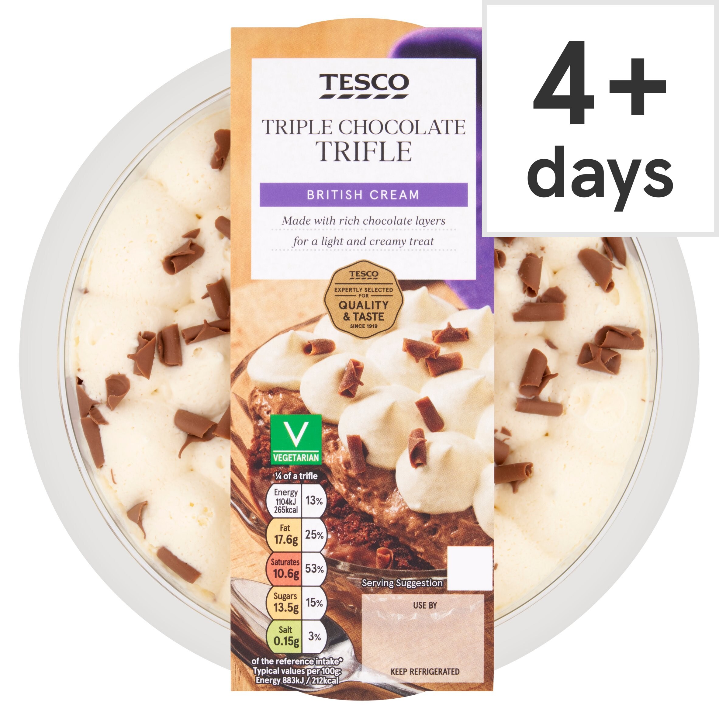 Triple Chocolate Trifle
