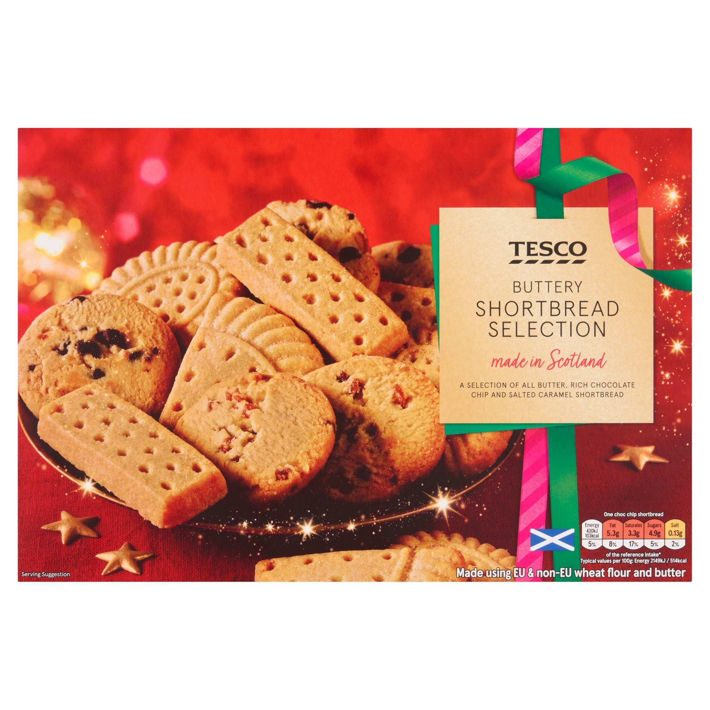 Tesco Buttery Shortbread Selection Made In Scotland