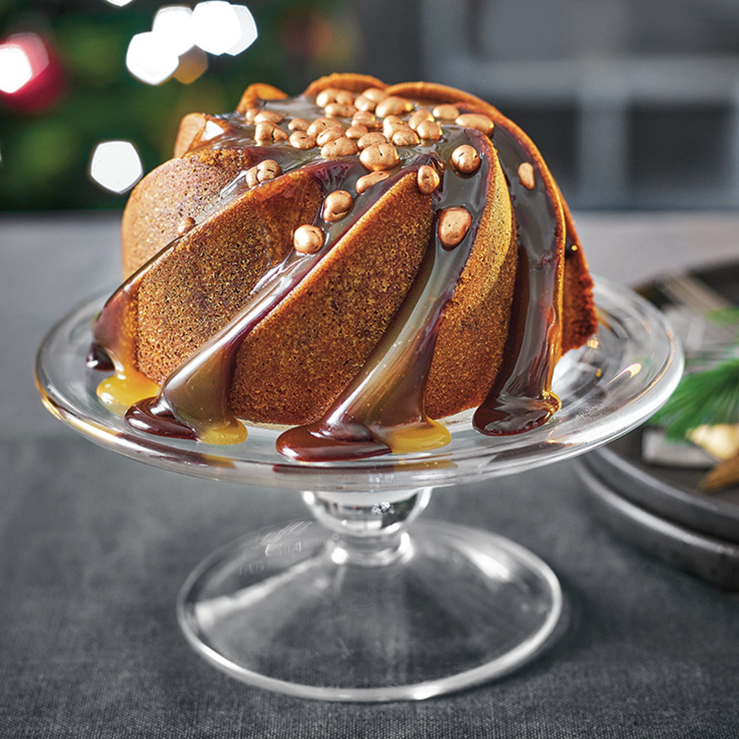 Tesco Finest Caramel Cascade Pudding