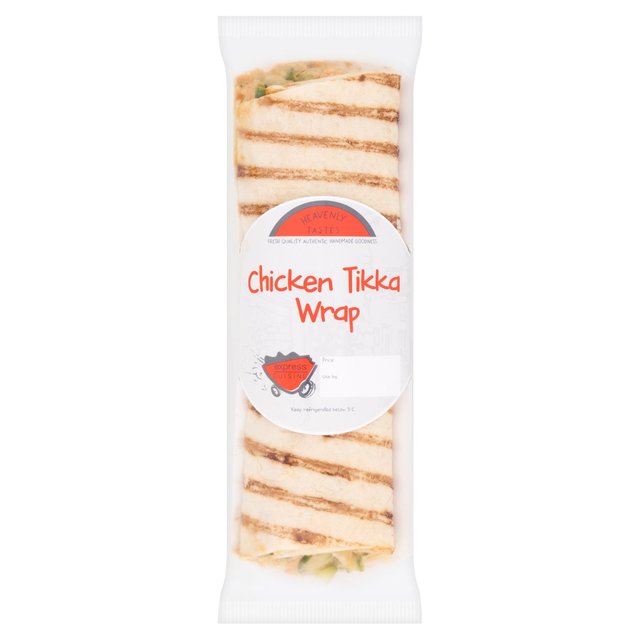 Chicken Tikka With Salad & Mayo Wrap