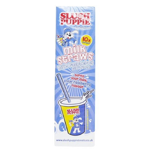 Milk Straws Blue Raspberry Flavour