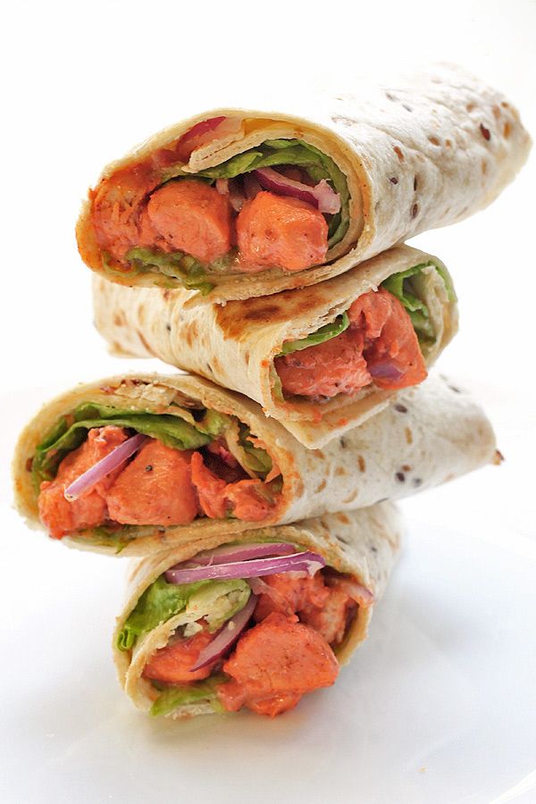Chicken Tikka Tortilla Wrap