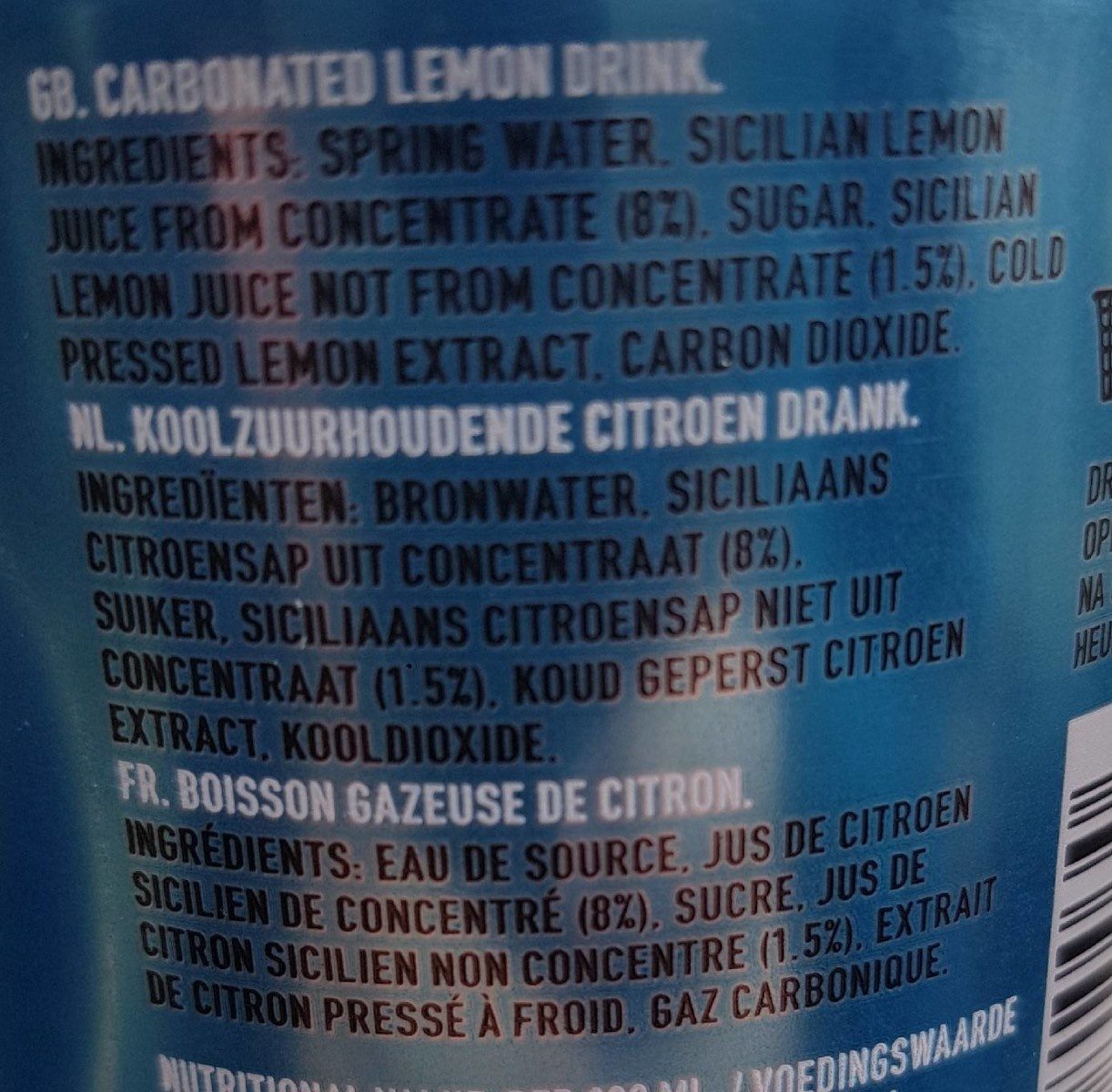 Dalston's Honestly Made Lemonade With Real Sicilian Lemons