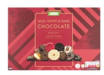 Asda Milk Chocolate Biscuit Selection