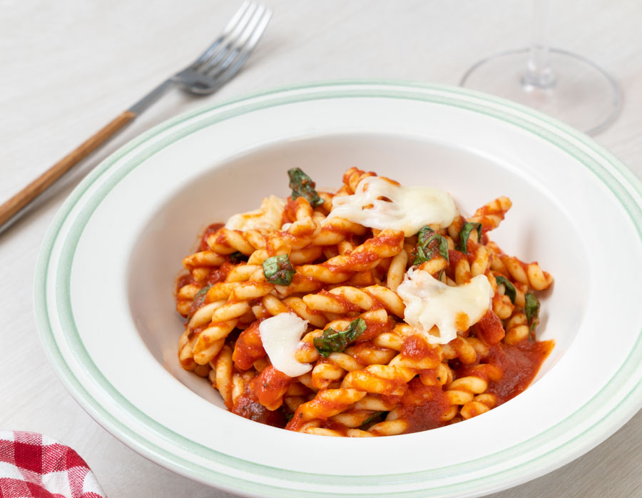 Gemelli Con Salsa Sorrentina