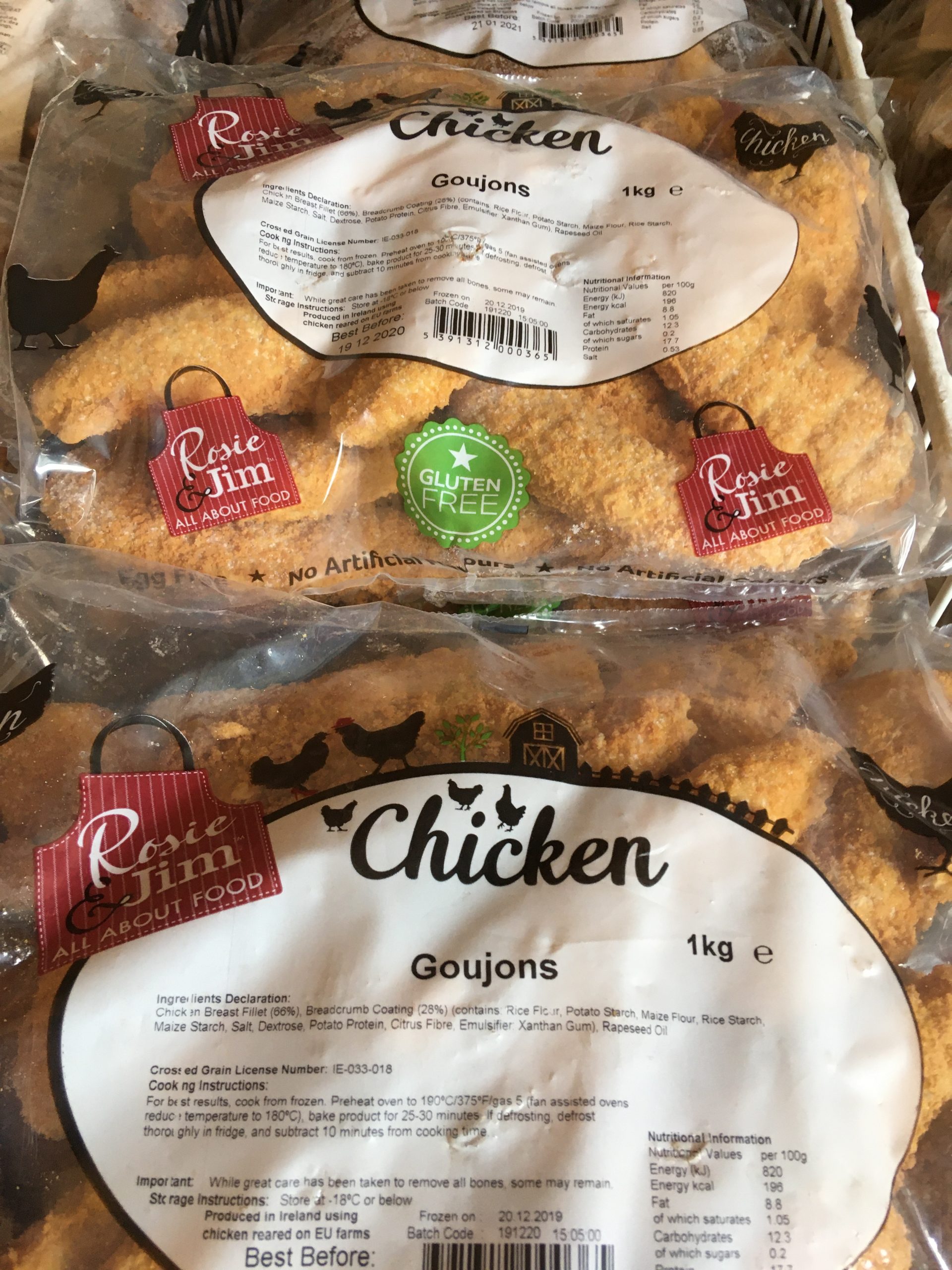 Gluten Free Chicken Goujons