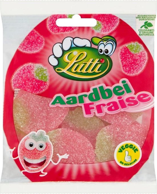 Fraise Lutti Sans Gélatine
