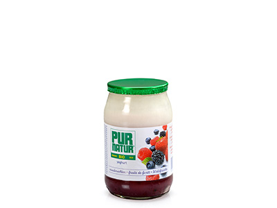 Pur Natur Yogur Con Frutas Del Bosque Ecologico Pur Natura150 G.