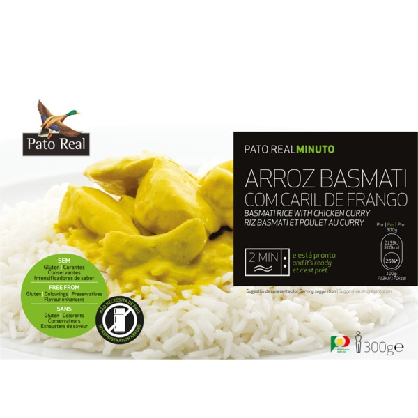 Arroz Basmati Com Caril De Frango