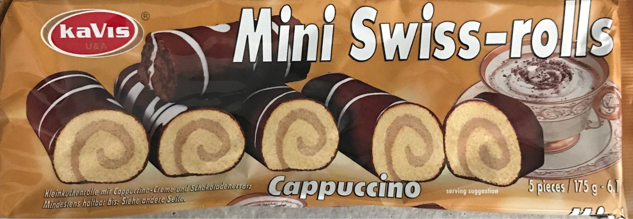 Mini Swiss-rolls