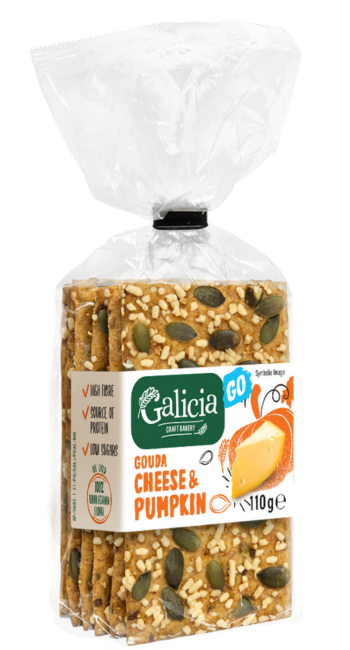 Pan Crujiente Con 5 Cereales Galicia Go 95 G