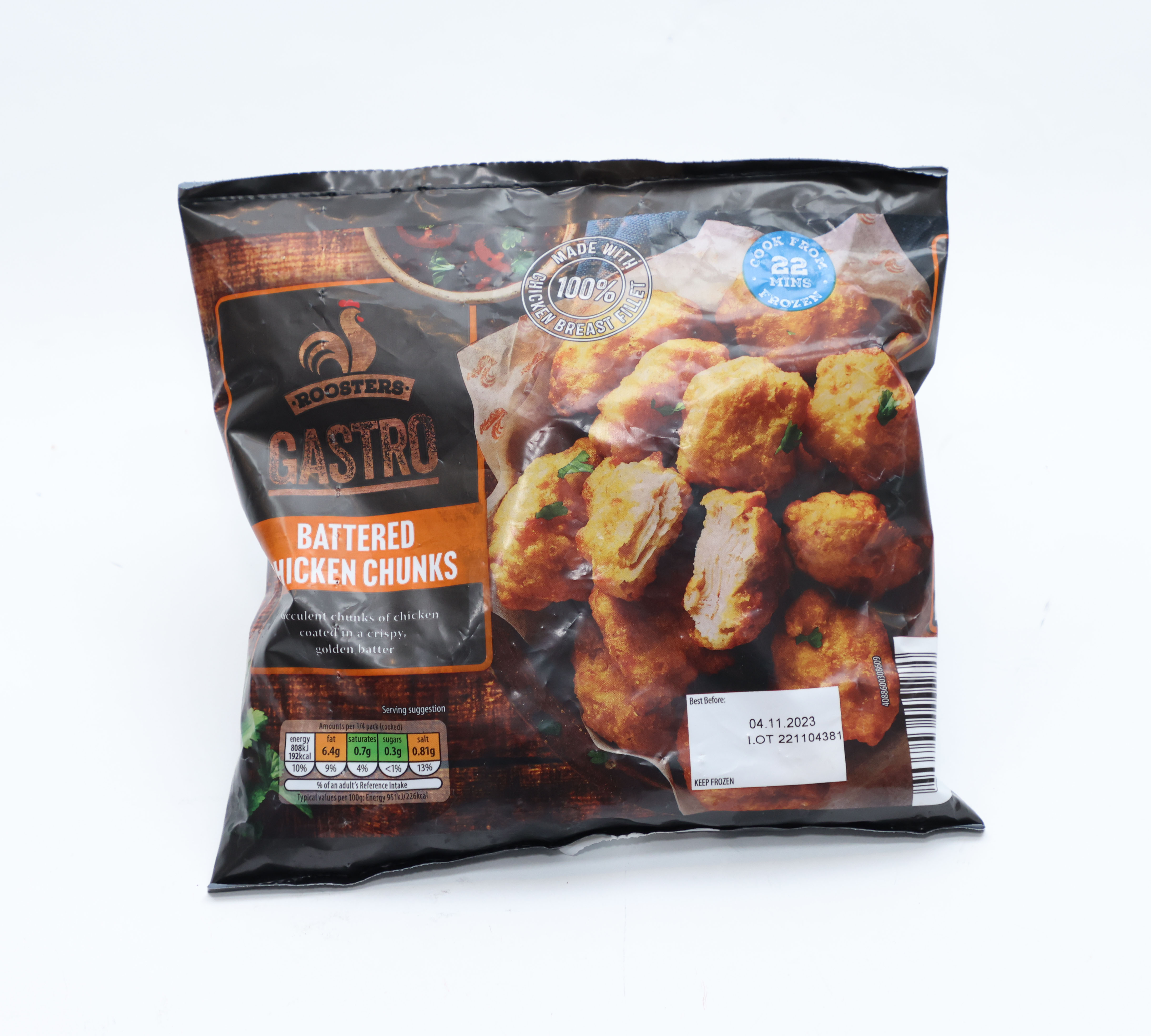 Red Hen Gastro Battered Chicken Chunks