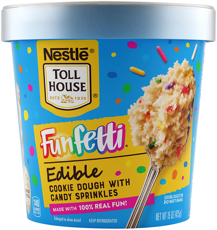 Edible Cookie Dough- Funfetti