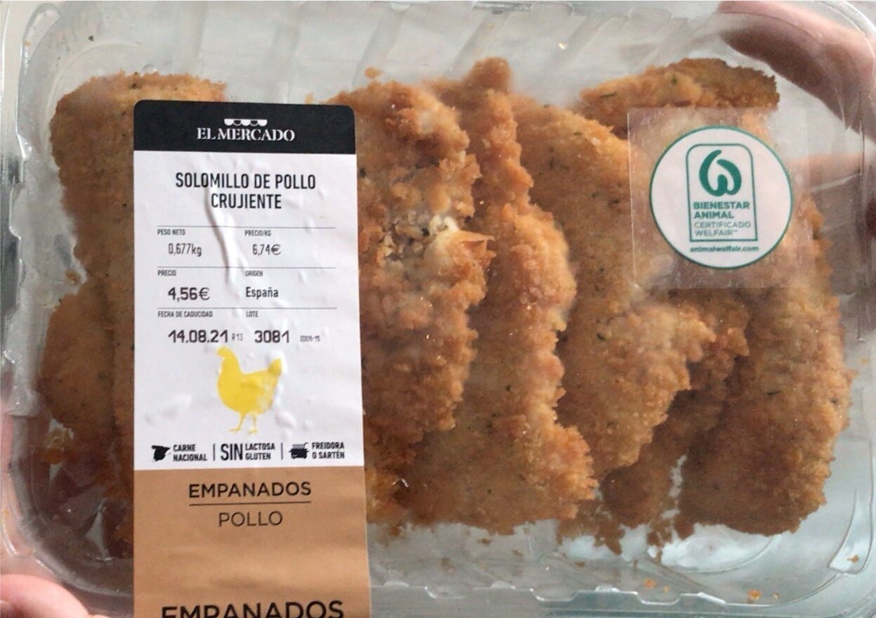 Solomillo De Pollo Crujiente