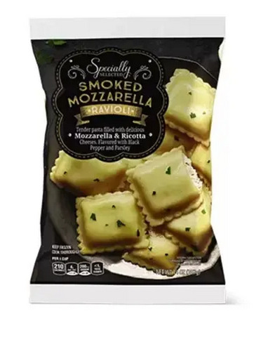 Smoked Mozzarella Raviola