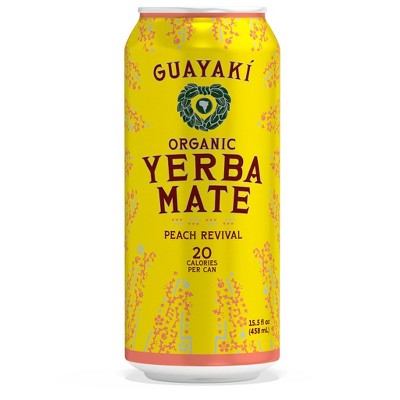 Organic Yerba Mate Peach Revival