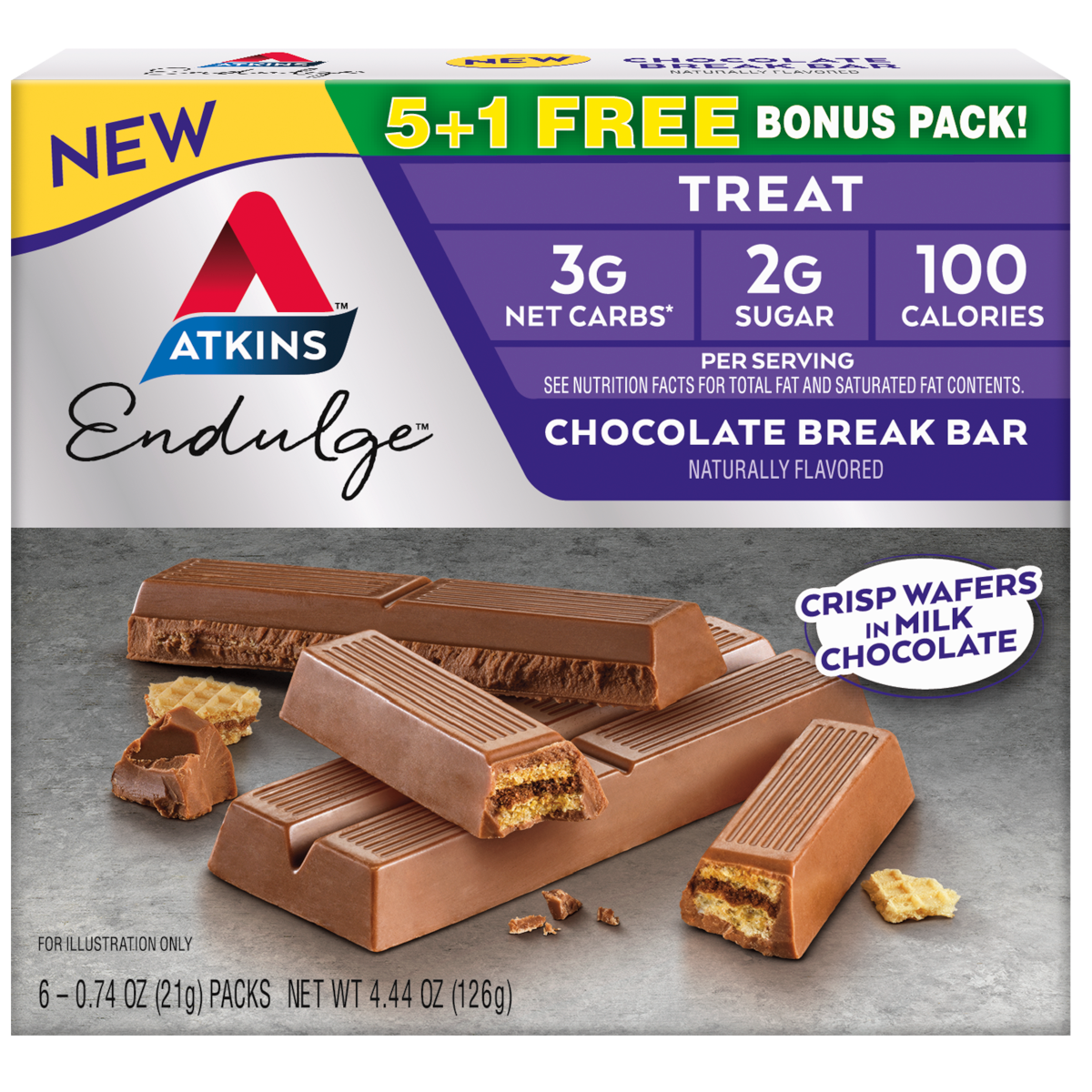 Endulge Chocolate Break Bars