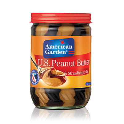 Creamy Peanut Butter And Strawberry Jam