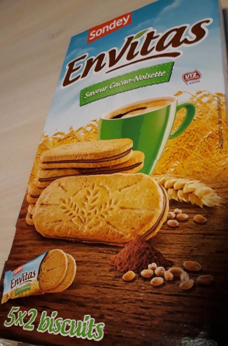 Envitas Biscuit Saveur Cacao Noisette