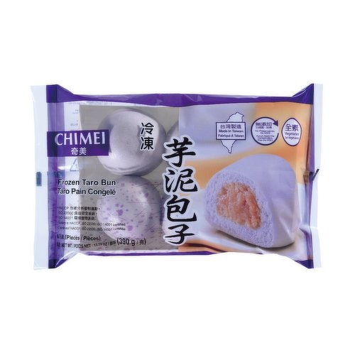 Frozen Taro Bun Taro Pain Congelé