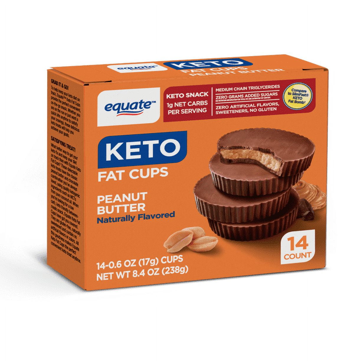 Peanut Butter Keto Fat Cups