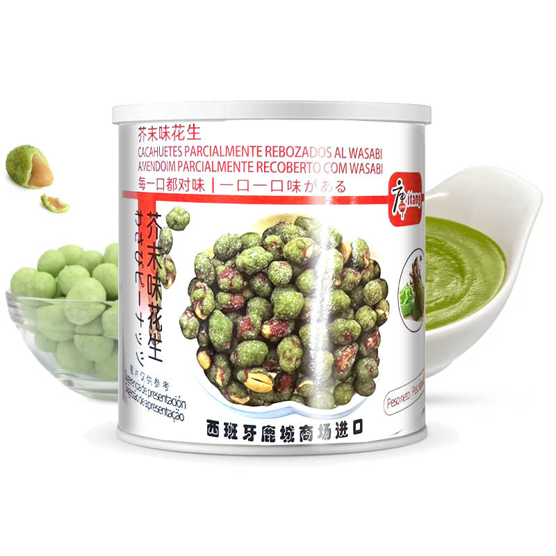 Cacahuetes Parcialmente Rebozados Al Wasabi