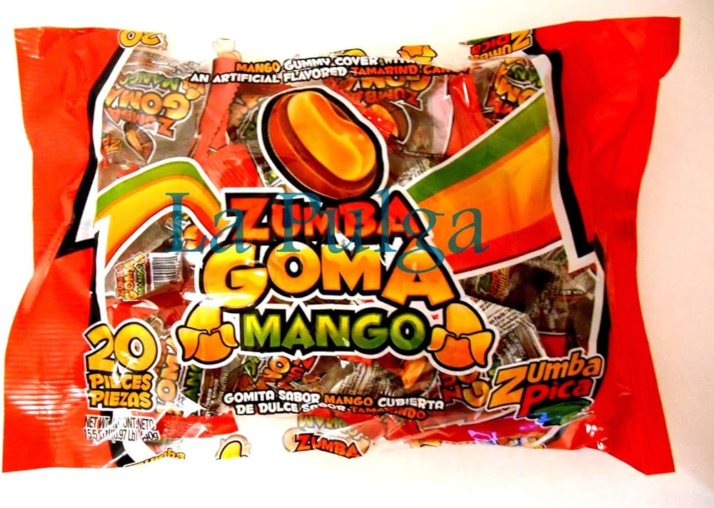 Zumba Pica Candy Bites, Tamarind & Mango