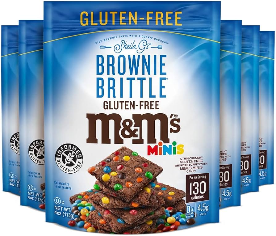 M&M Brownie Brittle