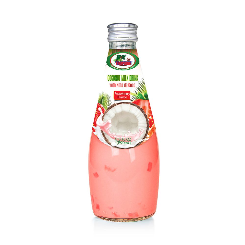 Coconut Milk Drink With Nato De Coco