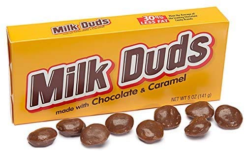 Milk Duds Candy Made With Chocolate & Caramel