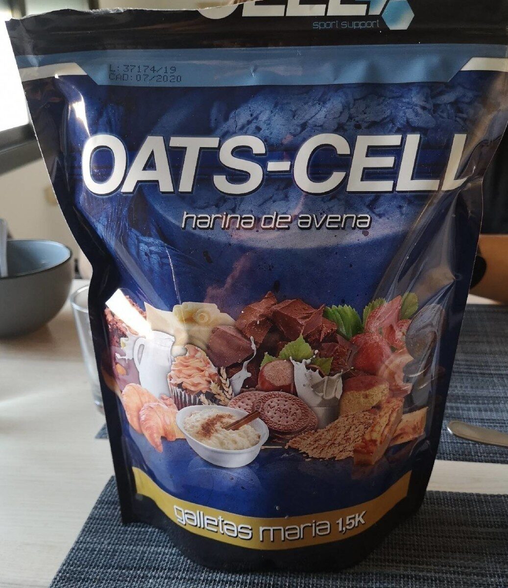 Oats-cell Harina De Avena Sabor Galleta Maria