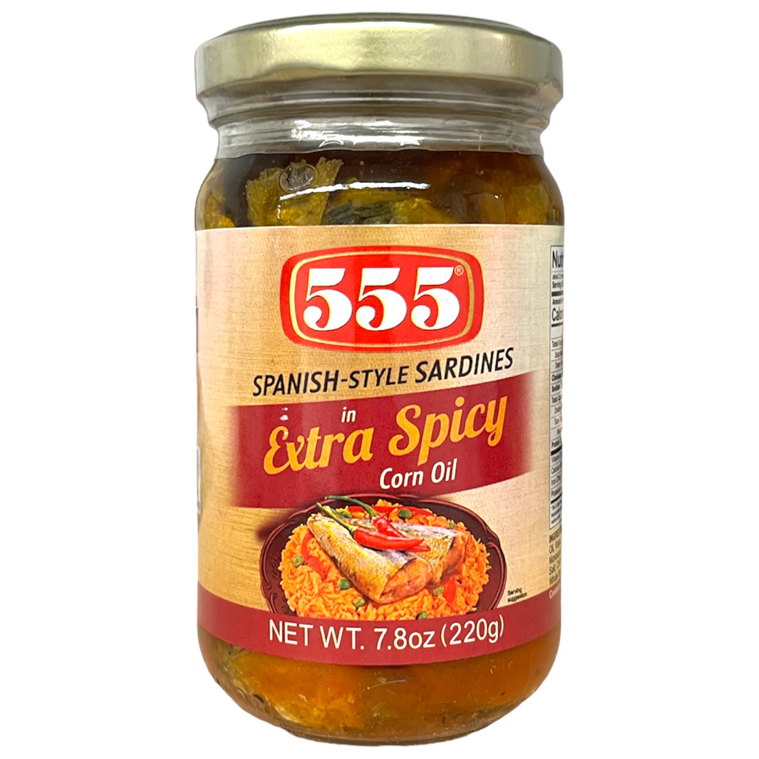 Spanish-Style Sardines In (Extra Spicy Corn Oil)