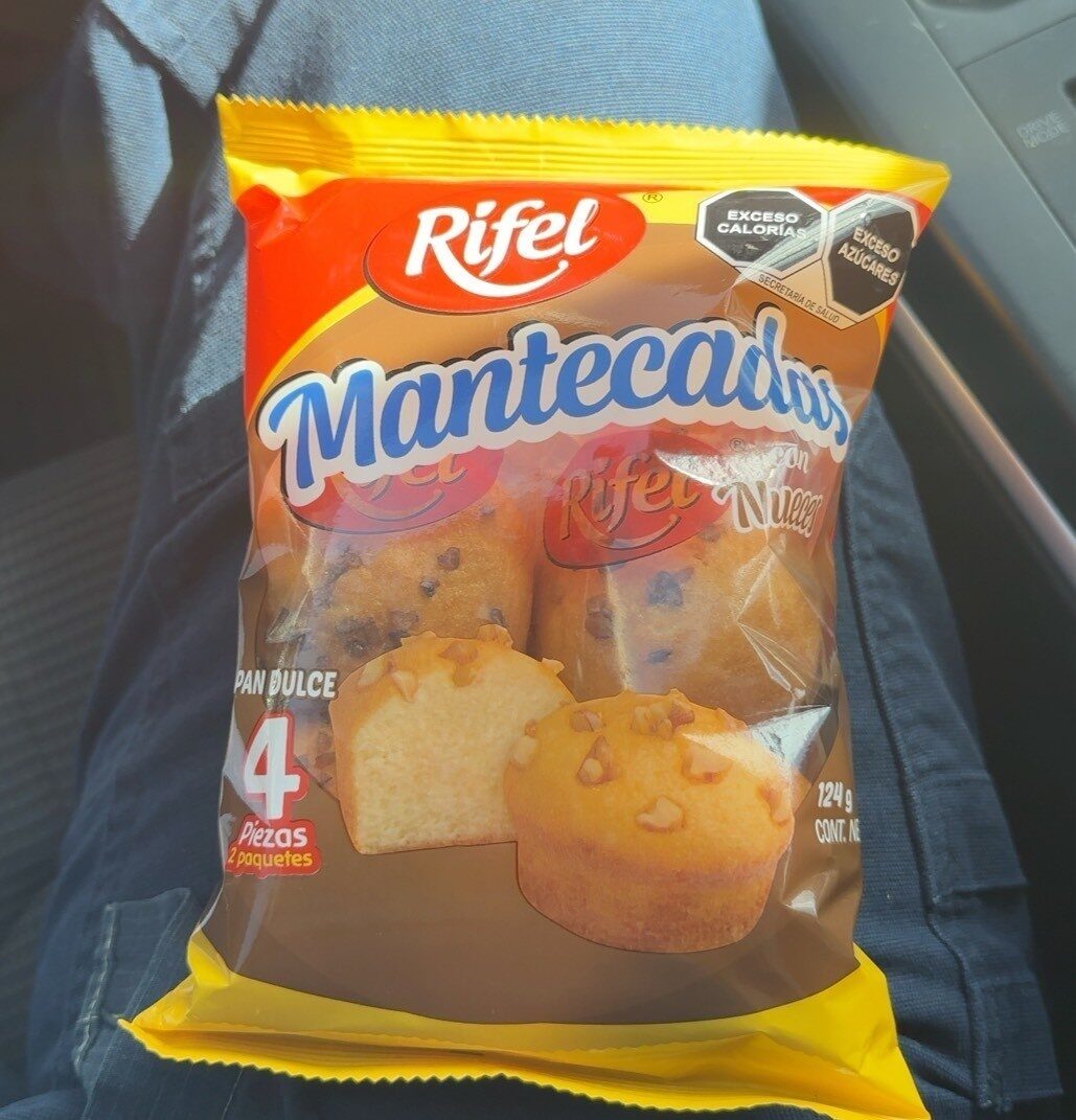 Mantecados Con Nueces