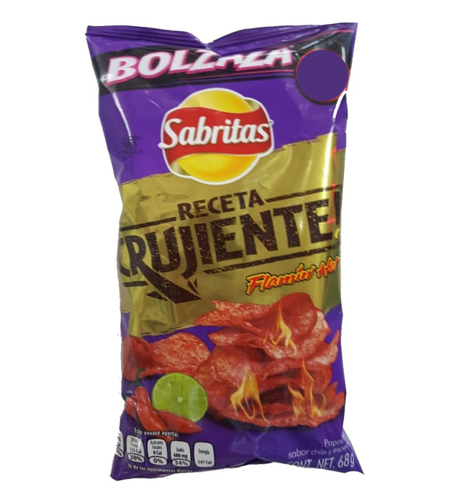 Sabritas Receta Crujiente Flamin Hot