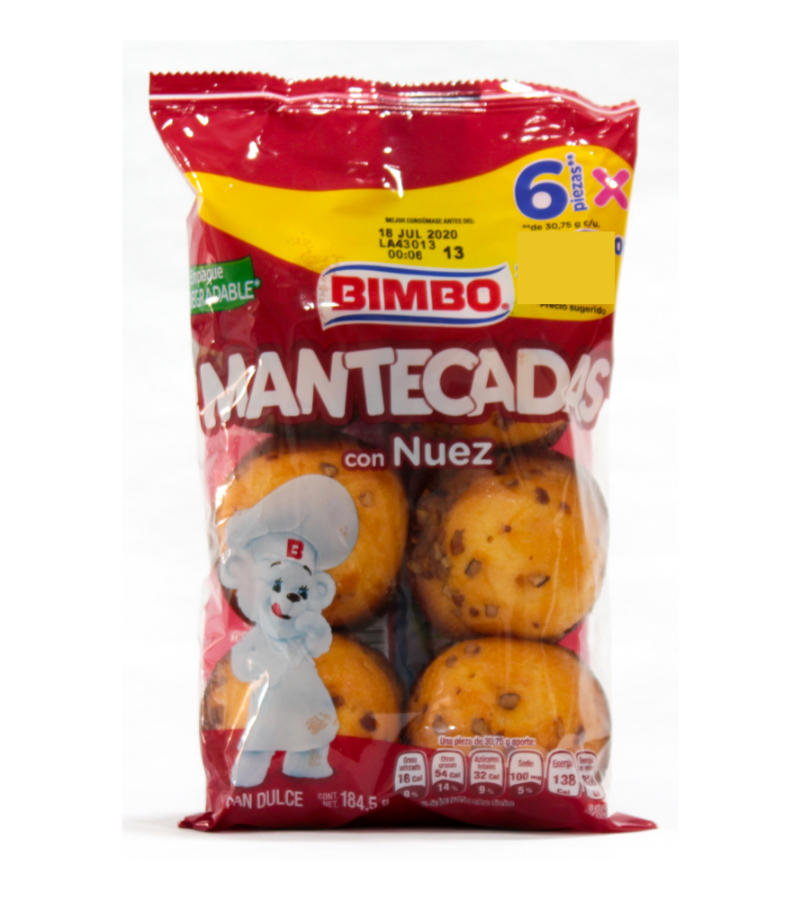 Mantecadas Con Nuez