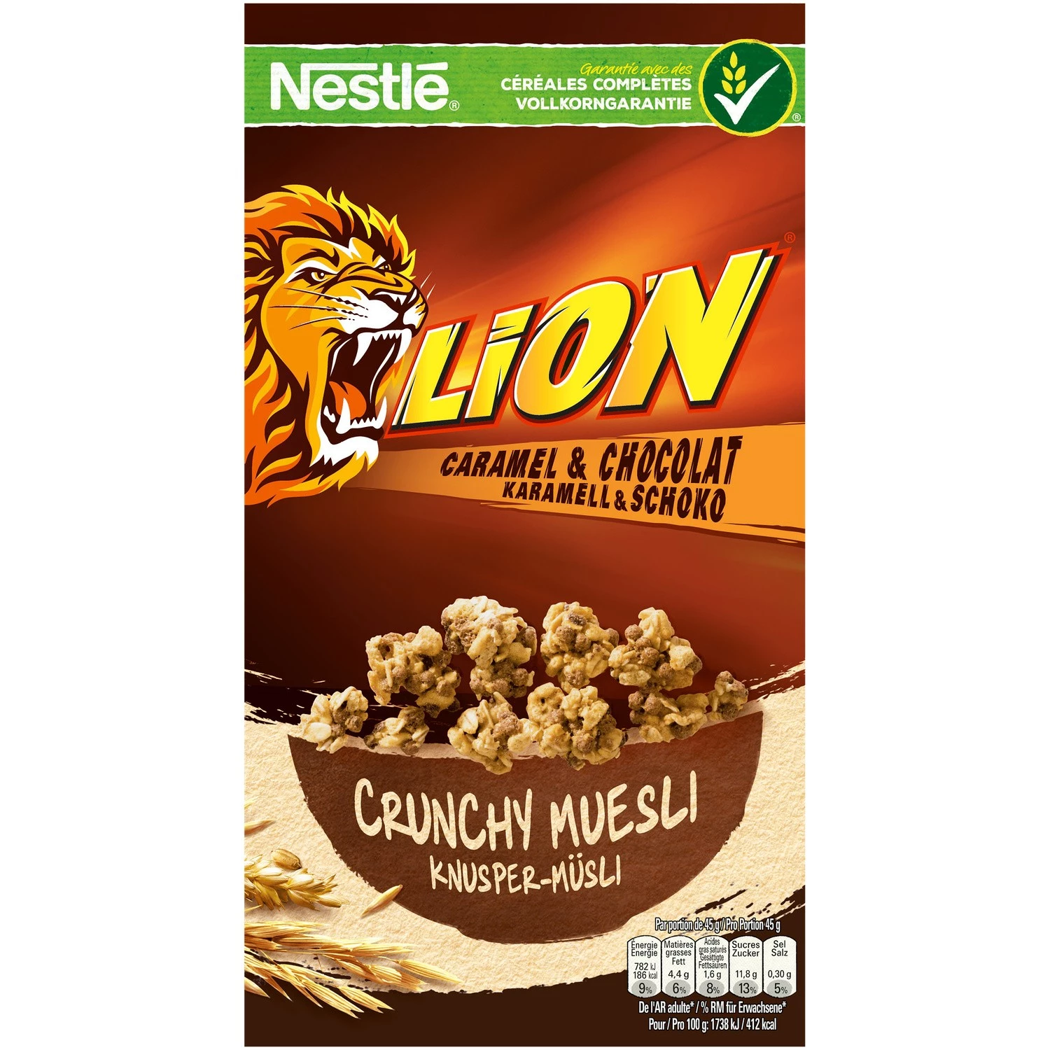 LION Crunchy Muesli Céréales