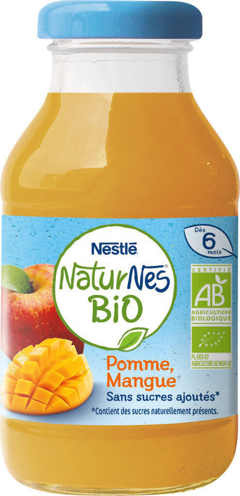 Naturnes Bio Boisson Pomme Mangue