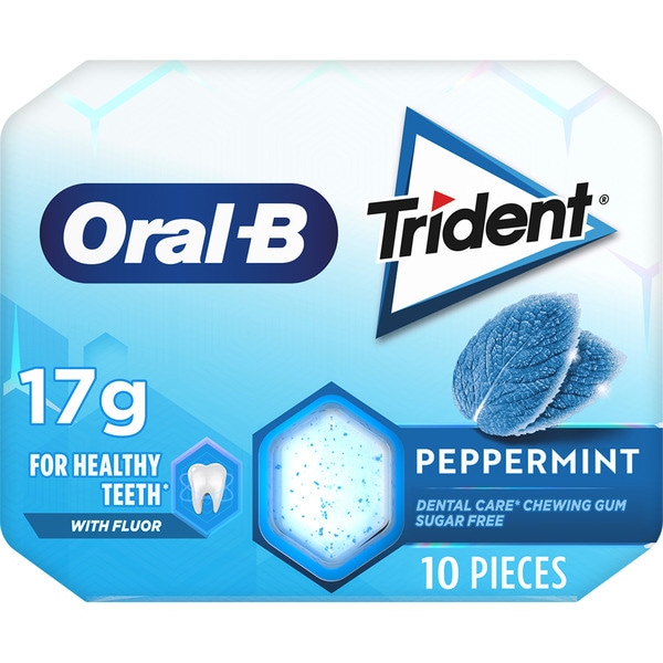 Chicle Con Edulcorantes, Sin Azúcar. Con Fluoruro. Sabor A Menta.