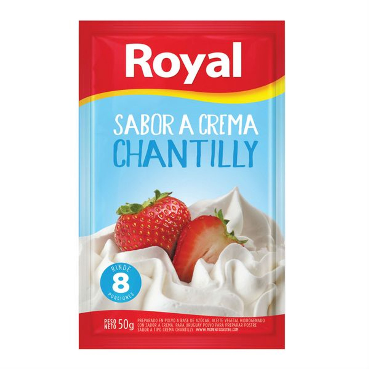 Royal Polvo Crema Chantilly