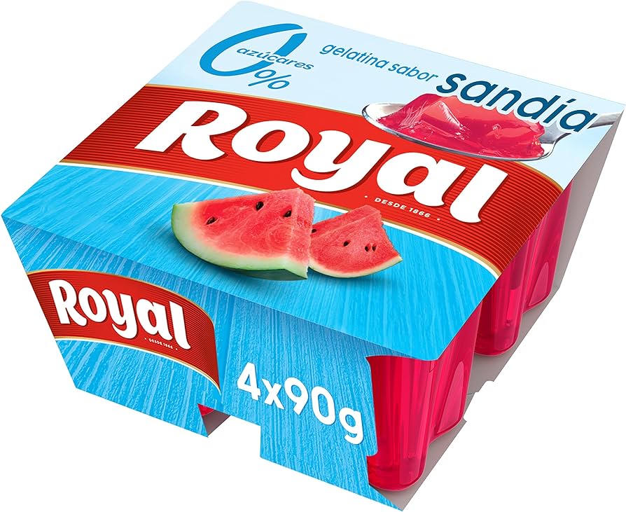 ROYAL SANDIA GELATINA - REFRIGERADA LISTA PARA COMER 360 GR