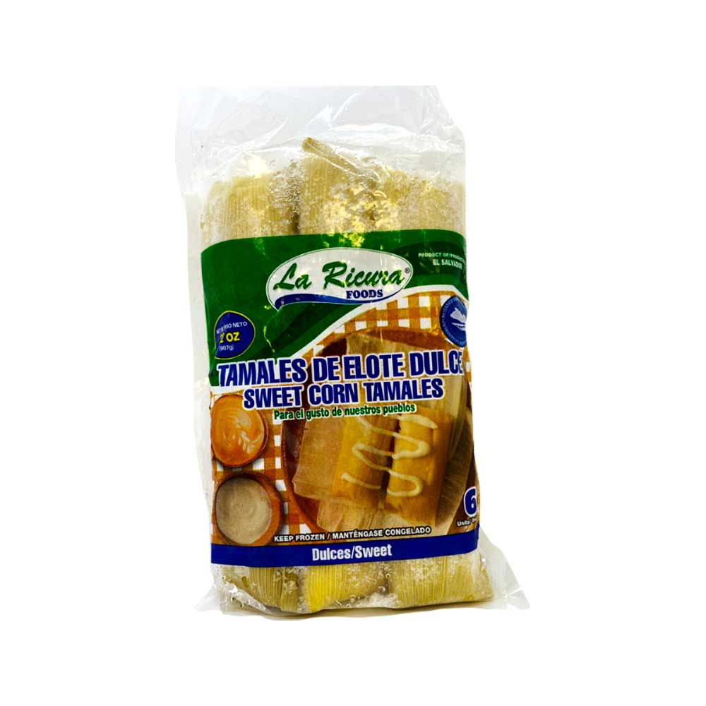 Tamales De Elote Dulce