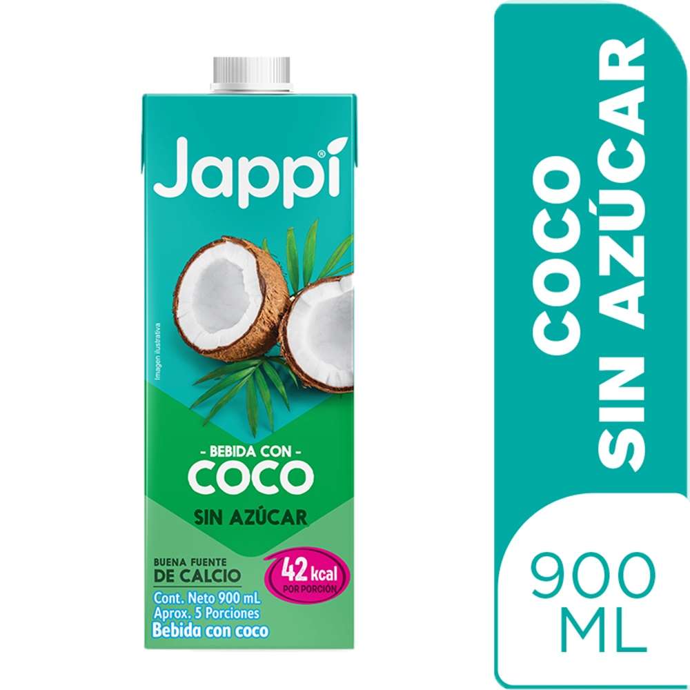 Bebida De Coco Sin Azúcar