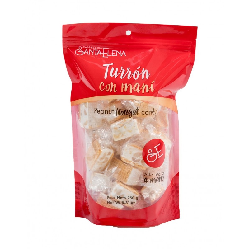 Turrón Con Maní (Peanut Nougat Candy)