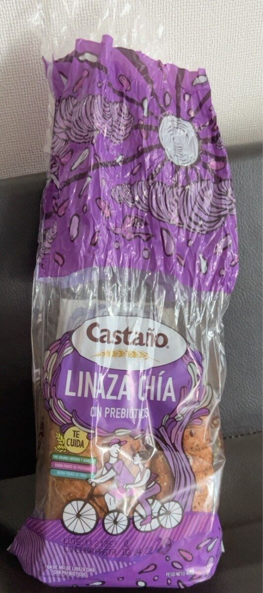Pan Castaño Linaza Chia Con Prebióticos