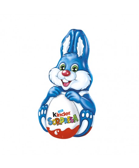 Kinder Figura Cava Con Sorpresa, Conejo De Pascua Rosa, 75g
