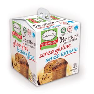 Panettone Basso Con Uvetta E Canditi