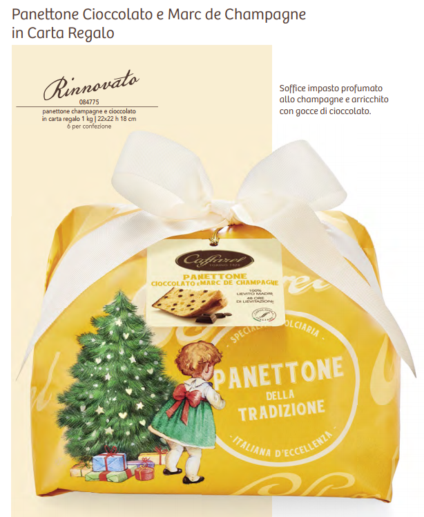 Panettone Cioccolato E Marc De Champagne
