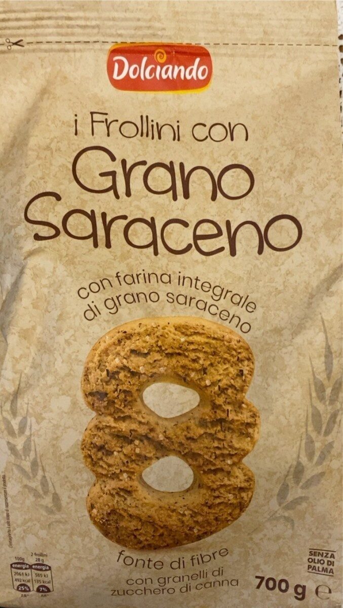I Frollini Con Grano Saraceno