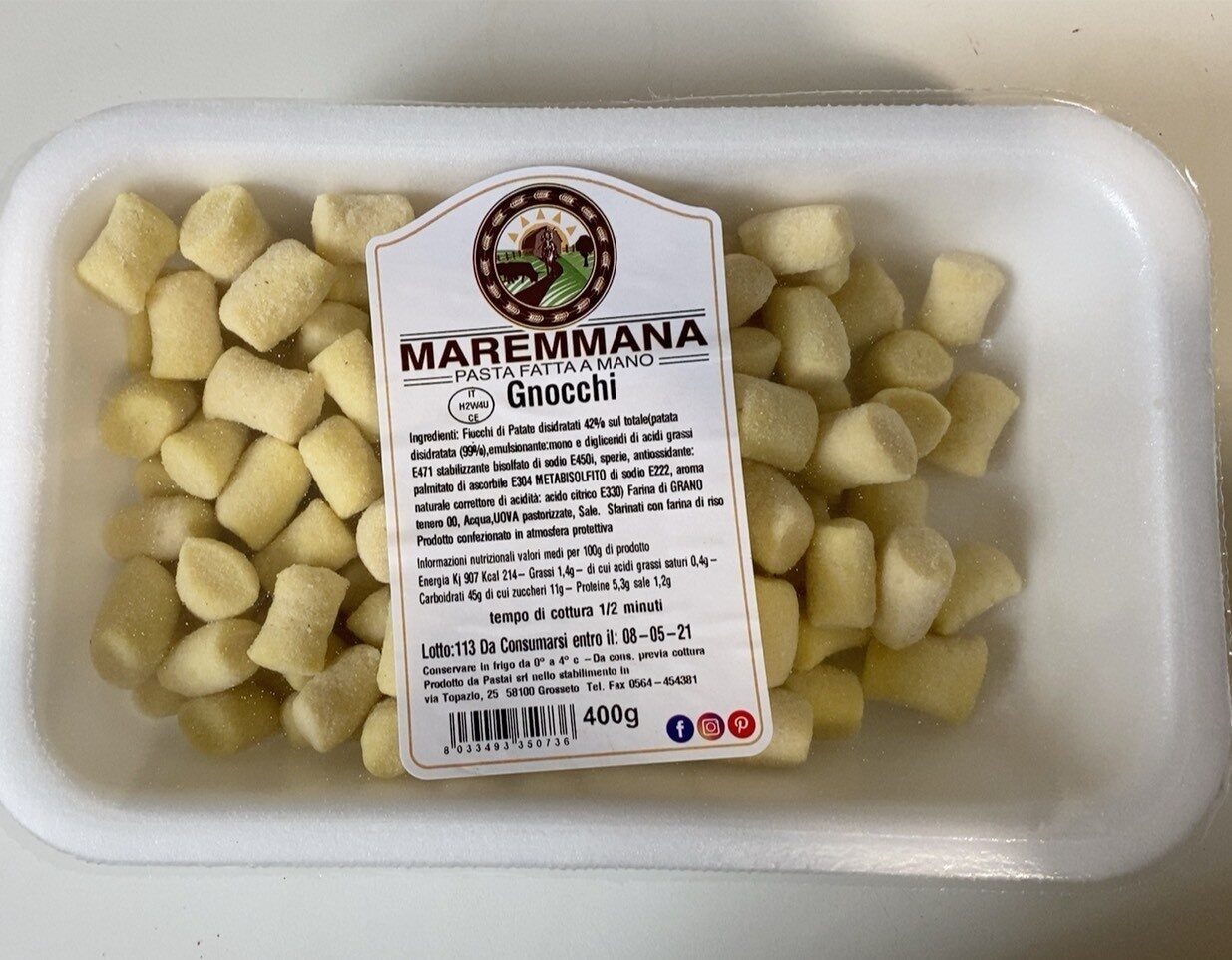 Gnocchi Pasta Fresca